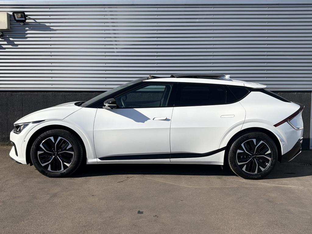 Kia EV6 GT-Line 77.4 kWh 1e eign. Nieuw geleverd en dealeron, 228 pk, Gebruikt, Wit, Origineel Nederlands