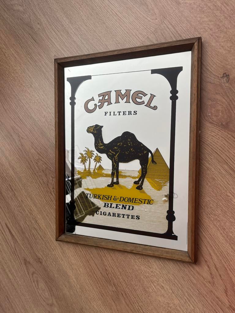 Camel filters blend sigarettes mancave, Ophalen of Verzenden, Rechthoekig, Minder dan 50 cm