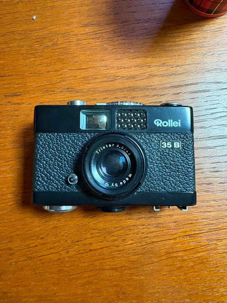 Rollei 35 B analoge camera, Audio, Tv en Foto, Fotocamera's Analoog, Ophalen of Verzenden, Gebruikt, Compact, Overige Merken
