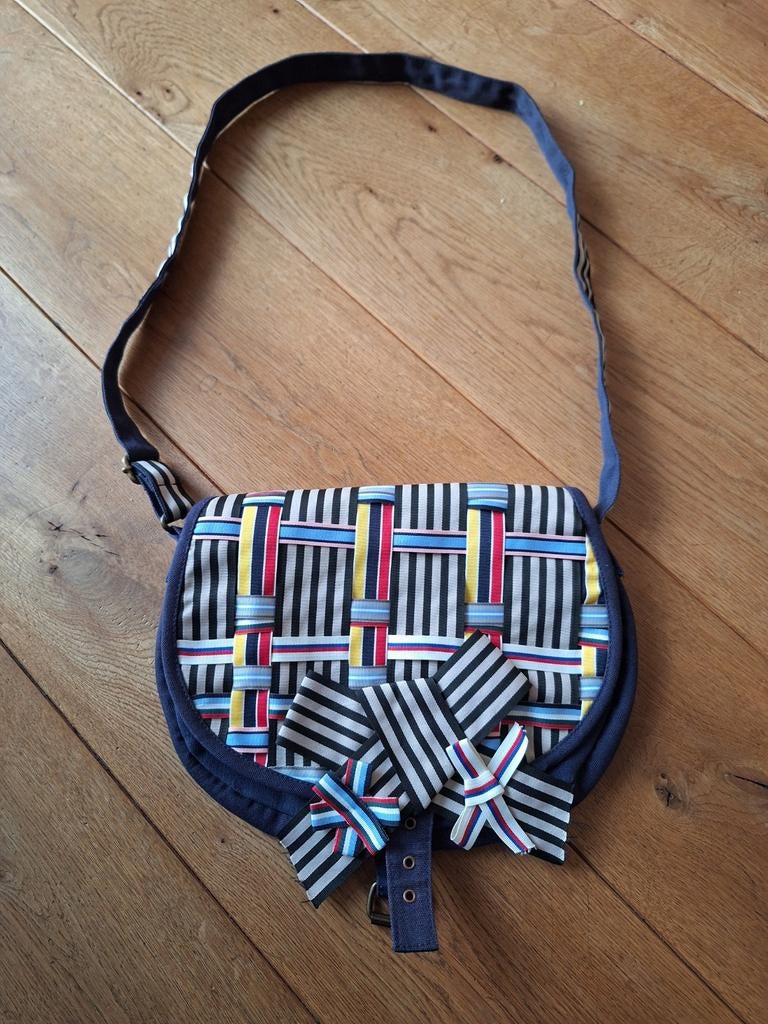 Kleurig ZARA schoudertasje, Ophalen of Verzenden, Zo goed als nieuw, Blauw, Schoudertasje