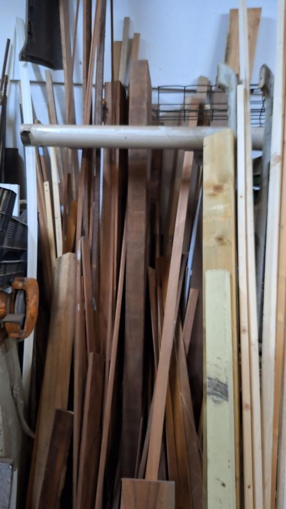 Meranti  mahonie en teakhout, Ophalen, Nieuw