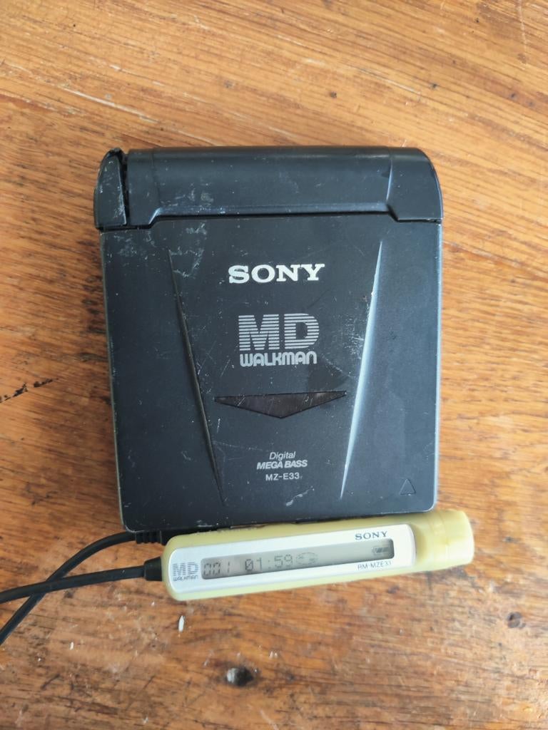 Sony minidisc speler, Audio, Tv en Foto, Walkmans, Discmans en Minidiscspelers, Ophalen of Verzenden, Minidisc-speler