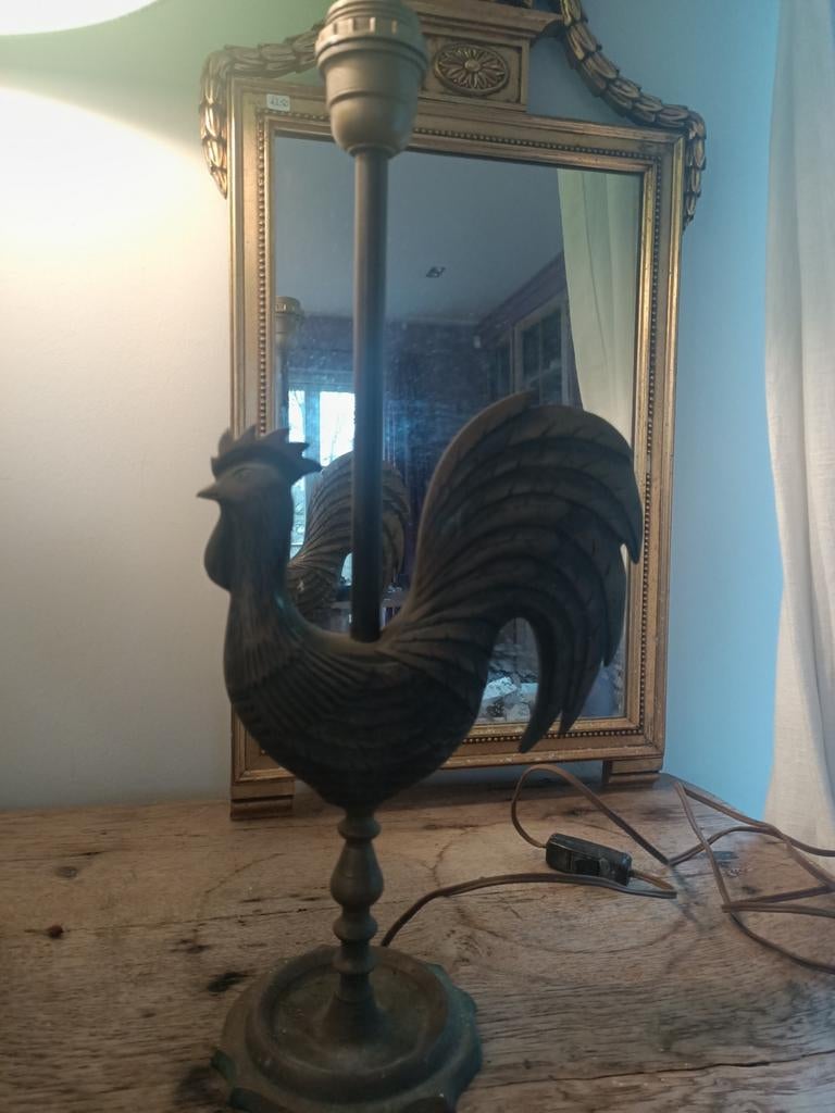 Bronzen lampenvoet, Ophalen of Verzenden