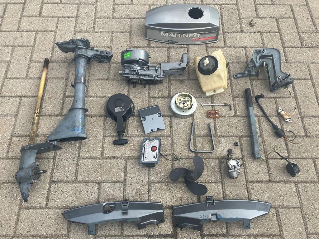 Mariner Mercury 2,5 3,3 pk 2 takt buitenboordmotor onderdele, Watersport en Boten, Accessoires en Onderhoud, Ophalen of Verzenden