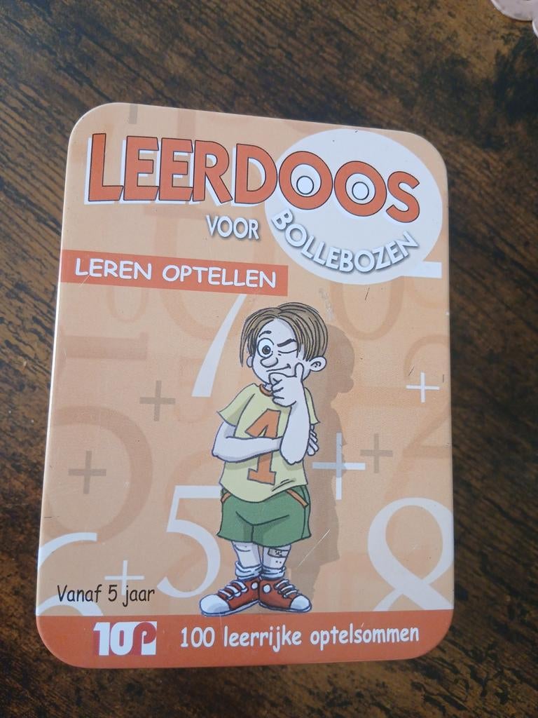 Leerdoos voor Bollebozen - Leren Optellen, Kinderen en Baby's, Speelgoed | Educatief en Creatief, Zo goed als nieuw, Rekenen, Ophalen of Verzenden