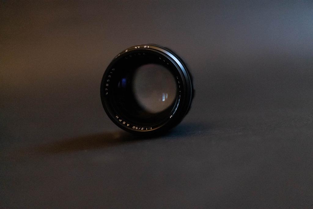 Leica Noctilux-M 50mm f/1.2 ASPH – Zeer nette staat, Ophalen, Zo goed als nieuw, Standaardlens