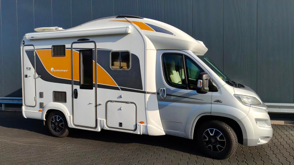 Bürstner Ixeo Time IT 590 Camper 2017 Trekhaak, Nieuwe vloer, Ringverwarming, Fiat, Particulier, Bürstner
