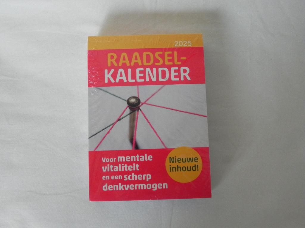 Raadsels scheurkalender 2025, Verzenden, Dagkalender, Nieuw