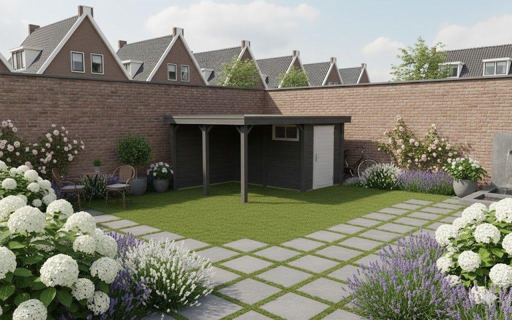 Lugarde Maatwerk 500 x 336 cm, Tuin en Terras, Tuinhuizen, 200 tot 400 cm, Tuinhuis, Nieuw, Ophalen of Verzenden