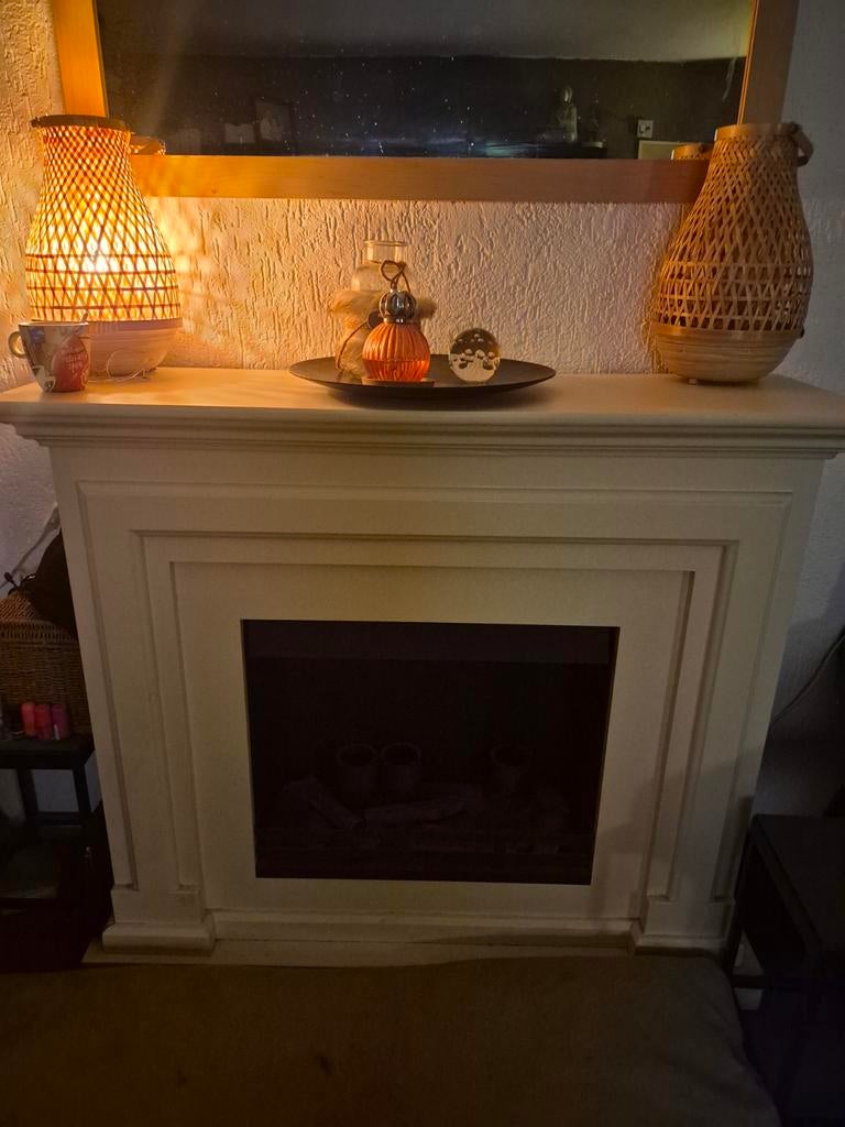 Openhaard, Ophalen, Zo goed als nieuw, Vrijstaande haard, Gelhaard