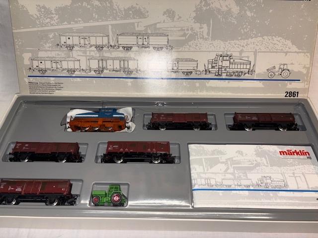 Märklin 2861 7 delige bietentrein, Wisselstroom, Treinset, Nieuw, Ophalen of Verzenden