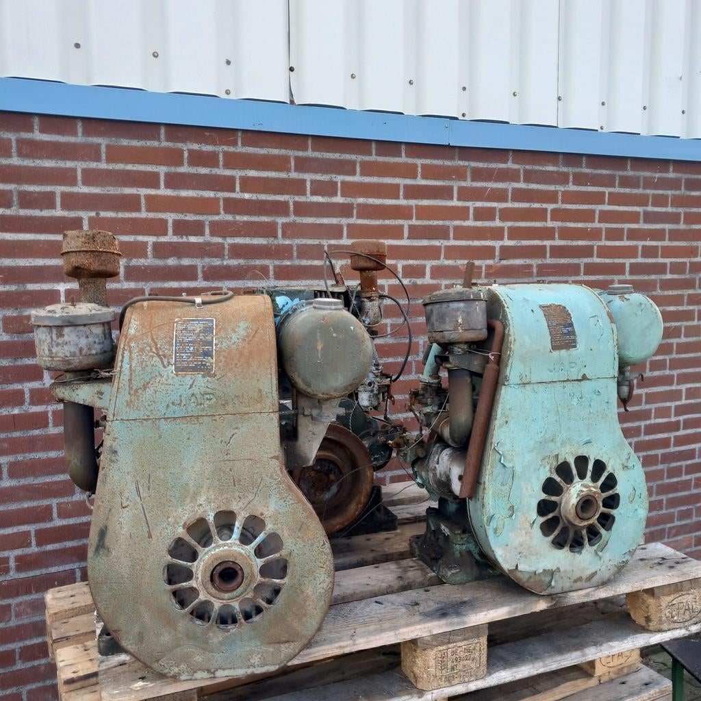 Benzinemotor 3x JAP-model 6, Ophalen, Gebruikt, Benzinemotor