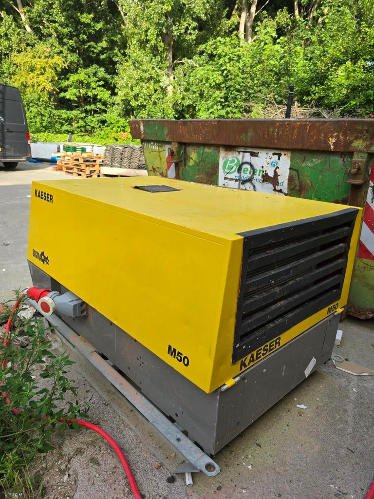 KAESER M50E Luchtcompressor – Bouwjaar 2016 –, Ophalen of Verzenden
