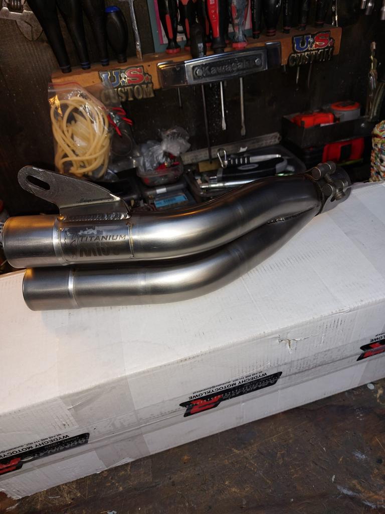 Mivv GP Uitlaat Honda Hornet CB600F 2007-2013, Motoren, Ophalen of Verzenden, Gebruikt
