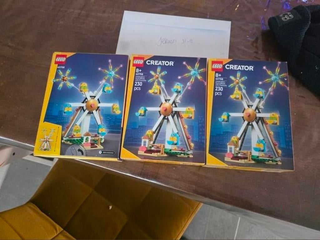 Lego  40758  lego ferris wheel, Eén stripboek, Ophalen of Verzenden