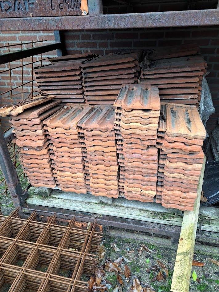 Mulden dakpannen., Doe-het-zelf en Verbouw, Dakpannen en Dakbedekking, Gebruikt, Steen of Klei, Ophalen of Verzenden, 15 m² of meer
