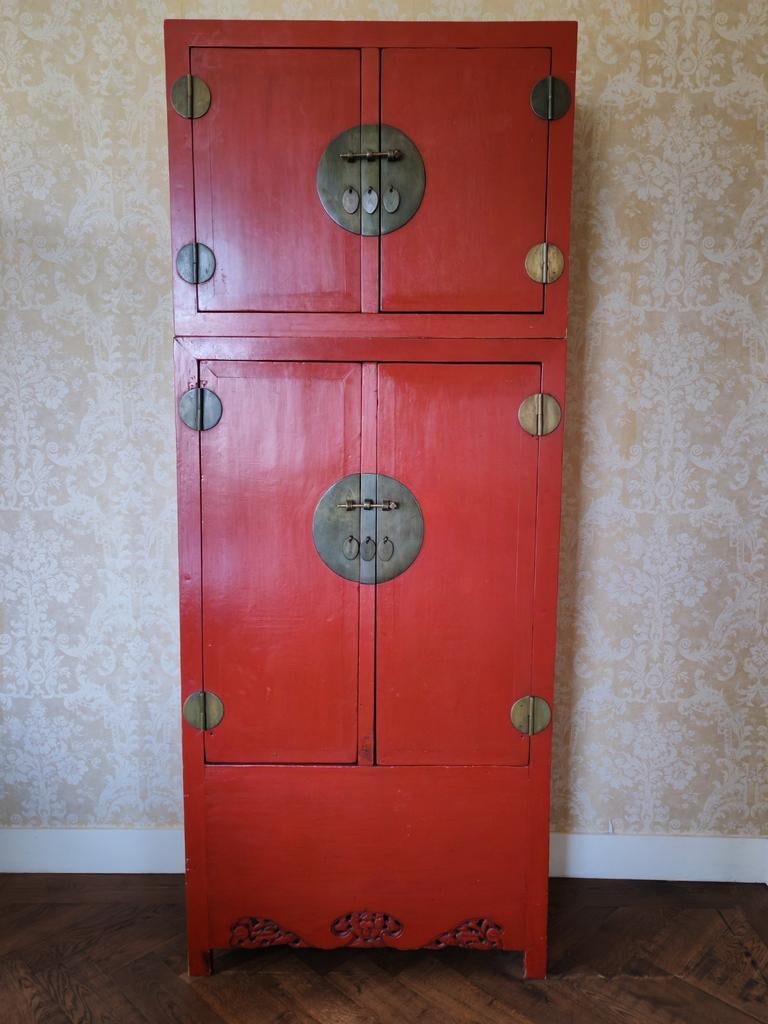 Chinese kasten, Ophalen