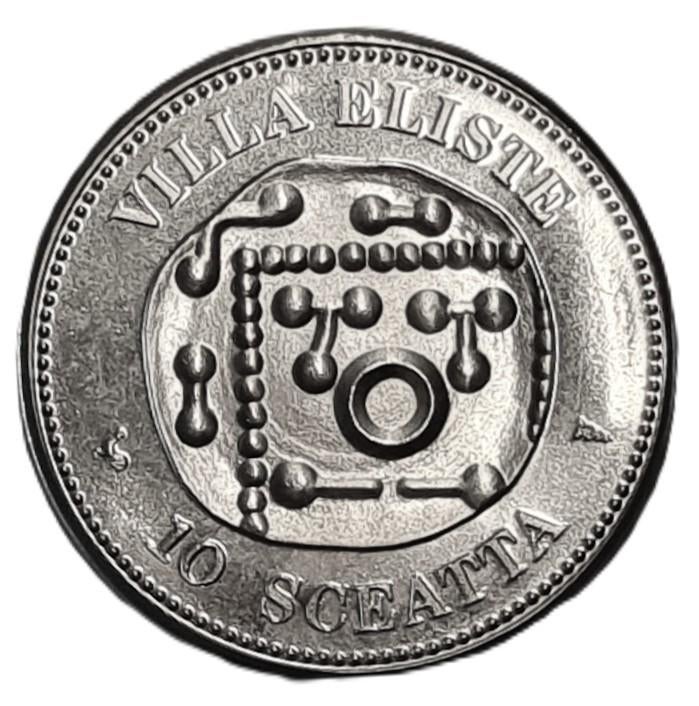 Nederland: ELST 10 SCEATTA 726-1976 Villa Eliste Prooflike, Ophalen of Verzenden, Zilver, Nederland