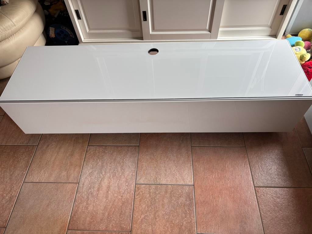 Just racks tv meubel, Ophalen, 150 tot 200 cm, Zo goed als nieuw, Minder dan 100 cm