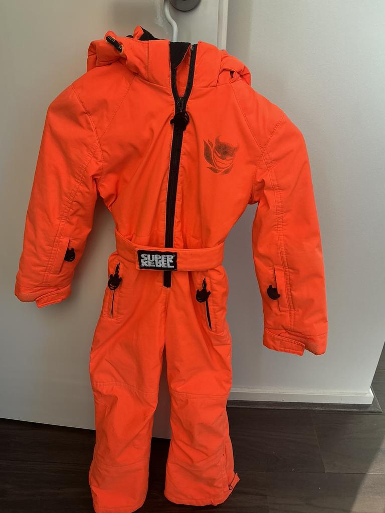 Superrebel skipak oranje maat 116, Overige merken, Gebruikt, 100 tot 140 cm, Ophalen of Verzenden