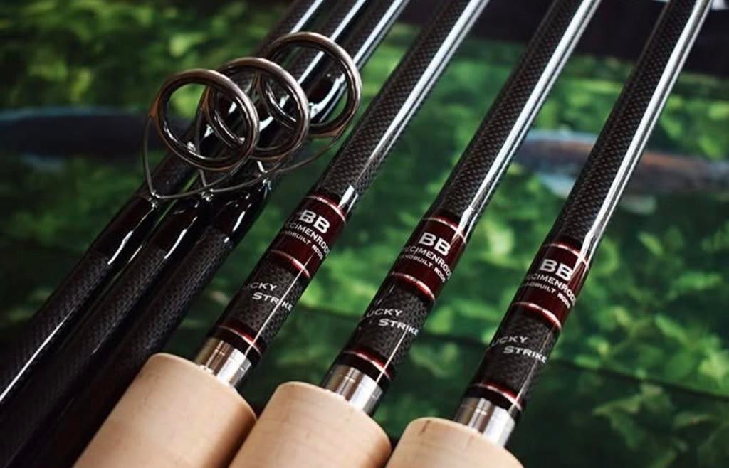 Barr Bakker 3 1/4 lbs 12ft nieuwe staat cjw hardy bruce, Watersport en Boten, Ophalen of Verzenden, Zo goed als nieuw, Werphengel