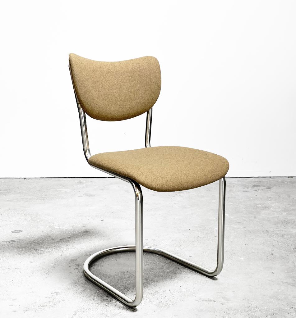 Vintage De Wit buisframe opnieuw bekleed, info >beschrijving, Ophalen, Overige kleuren, The haystack, Leer