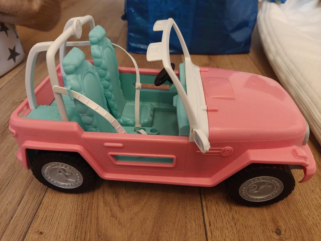 Barbie Jeep, Ophalen, Gebruikt