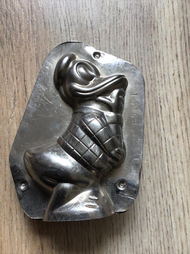 Vintage chocolade mal Donald Duck, Ophalen of Verzenden