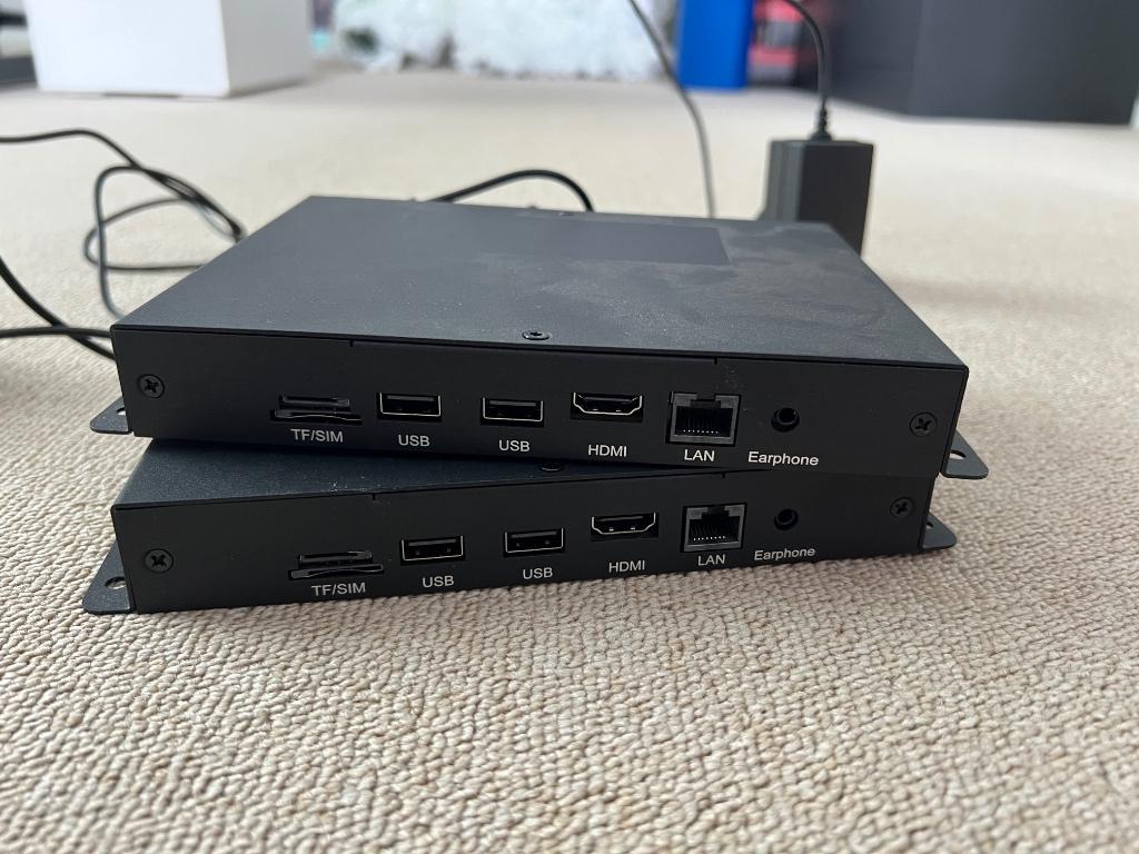 2x Digitale Signage Multi Media Player 4K | ZGAN, Ophalen of Verzenden, Zo goed als nieuw, HDMI