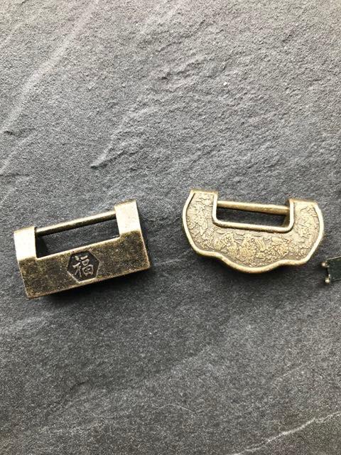 Chinees slotje voor chinese sieradenkist of kastje uit china, Verburgt Vintage, Nieuw, Ophalen of Verzenden, https://verburgtvintage.nl/#contact