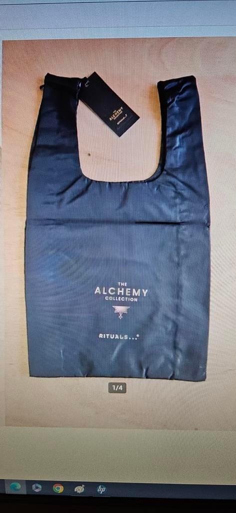 Rituals tas limited editions Alchemy, Sieraden, Tassen en Uiterlijk, Tassen | Damestassen, Ophalen of Verzenden, Nieuw, Zwart