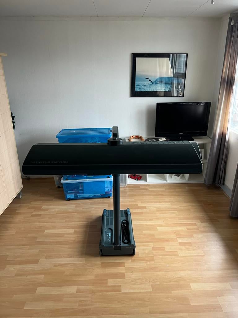 Philips Solarium - Erg Goede Staat, Ophalen of Verzenden, Zo goed als nieuw, Zonnebank enkelzijdig, Minder dan 10 lampen