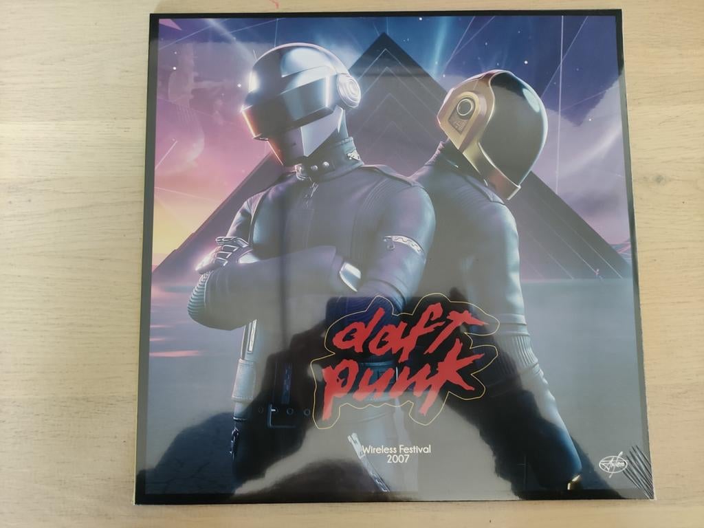 Daft Punk Wireless 2007 LP, Ophalen of Verzenden, 2000 tot heden, Zo goed als nieuw, 12 inch
