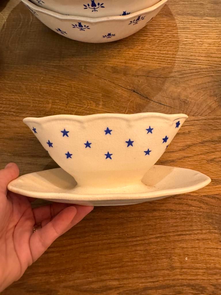 Sauskom sterren boch la louviere, Antiek en Kunst, Antiek | Servies los, Ophalen of Verzenden