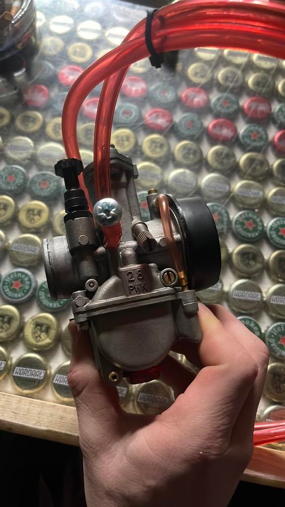 28mm polini carburateur, Ophalen of Verzenden, Zo goed als nieuw, Carburateur