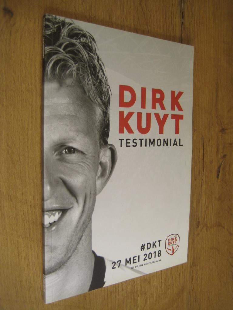 programmaboekje dirk kuyt testimonal 27 mei 2018 (feyenoord), Verzamelen, Ophalen of Verzenden, Zo goed als nieuw, Overige binnenlandse clubs
