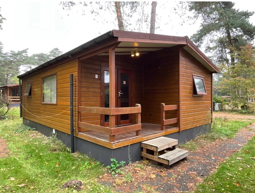 UNIT4SALE | Dubbel Chalet Edelweisz Provence 2008, Caravans en Kamperen, Stacaravans, Tot en met 3