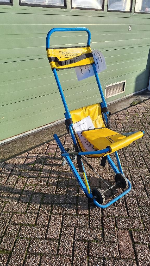 Evacuatiestoelen evacuatiestoel Evac chair trap stoel, Ophalen, Gebruikt, Industriepark 2a 9351PA Leek, H.O.Albert Ale Slotema
