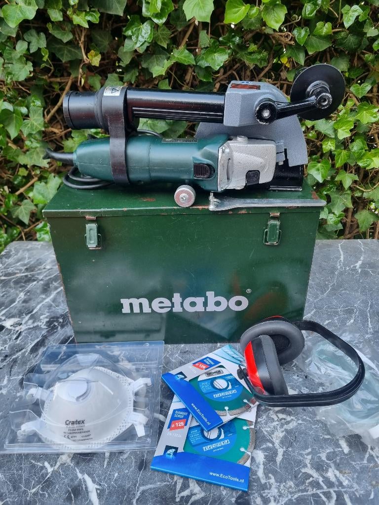 METABO Sleuvenfrees sleuvenzaag, Doe-het-zelf en Verbouw, Gereedschap | Freesmachines, Sleuvenfrees, Ophalen of Verzenden, Zo goed als nieuw
