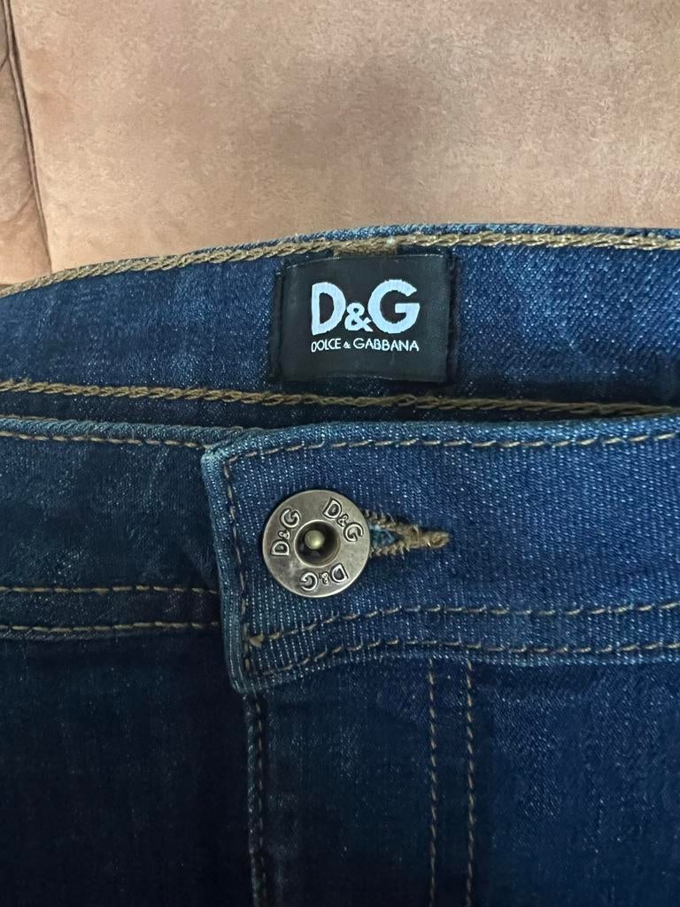 D&G Mini Rok, Kleding | Dames, Rokken, Blauw, Ophalen of Verzenden, Zo goed als nieuw, Maat 36 (S)