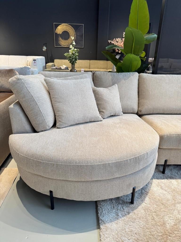 Direct ophalen | Velvet Teddy | Ronde eiland | Utrecht, Huis en Inrichting, Banken | Bankstellen, Ophalen, 4131 NH, Hoekbank, Nieuw