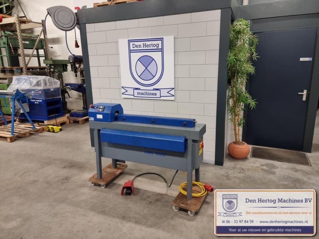 Elektrische kraalmachine met hoekafknipper zink en koper, Ophalen, Gebruikt