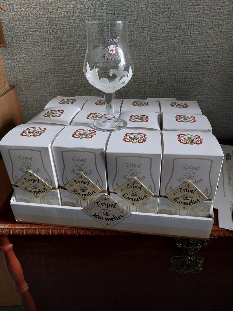 Karmeliet in doosje, Ophalen of Verzenden, Nieuw, Bierglas