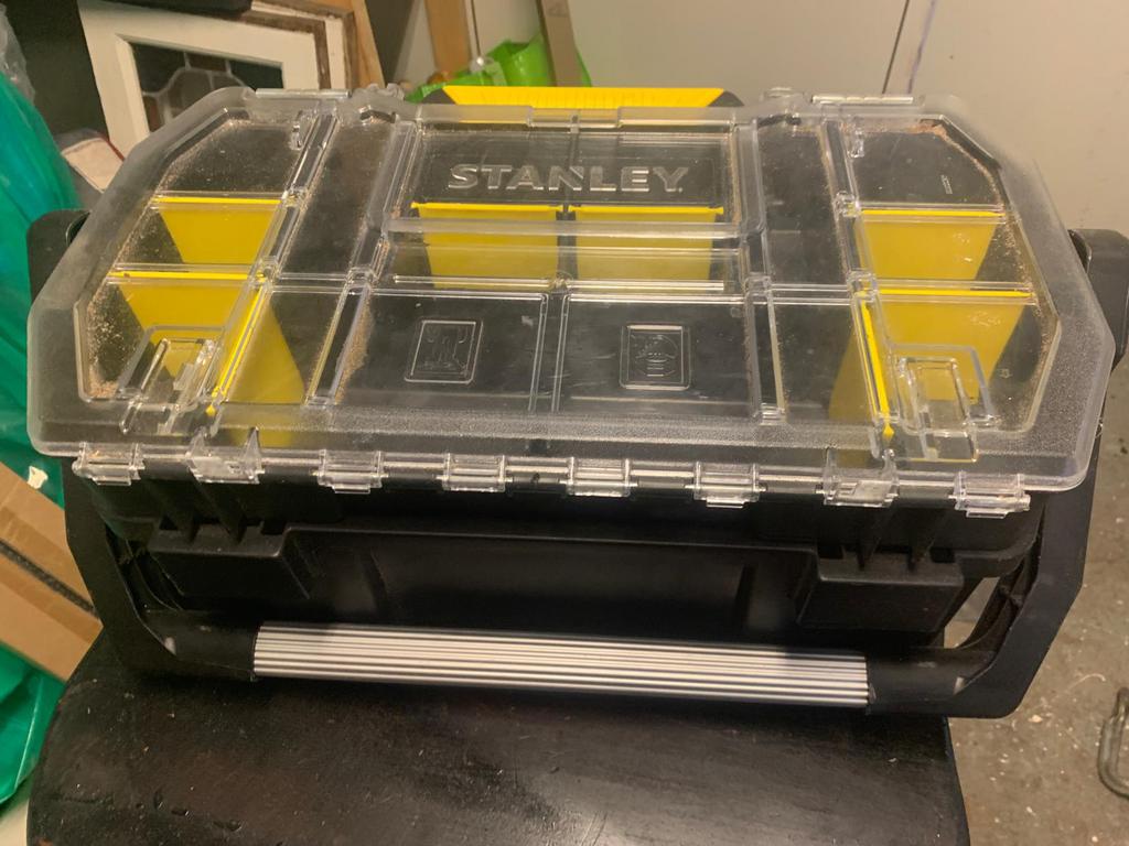 Stanley gereedschapskist, Doe-het-zelf en Verbouw, Gereedschapskisten, Ophalen of Verzenden, Zo goed als nieuw