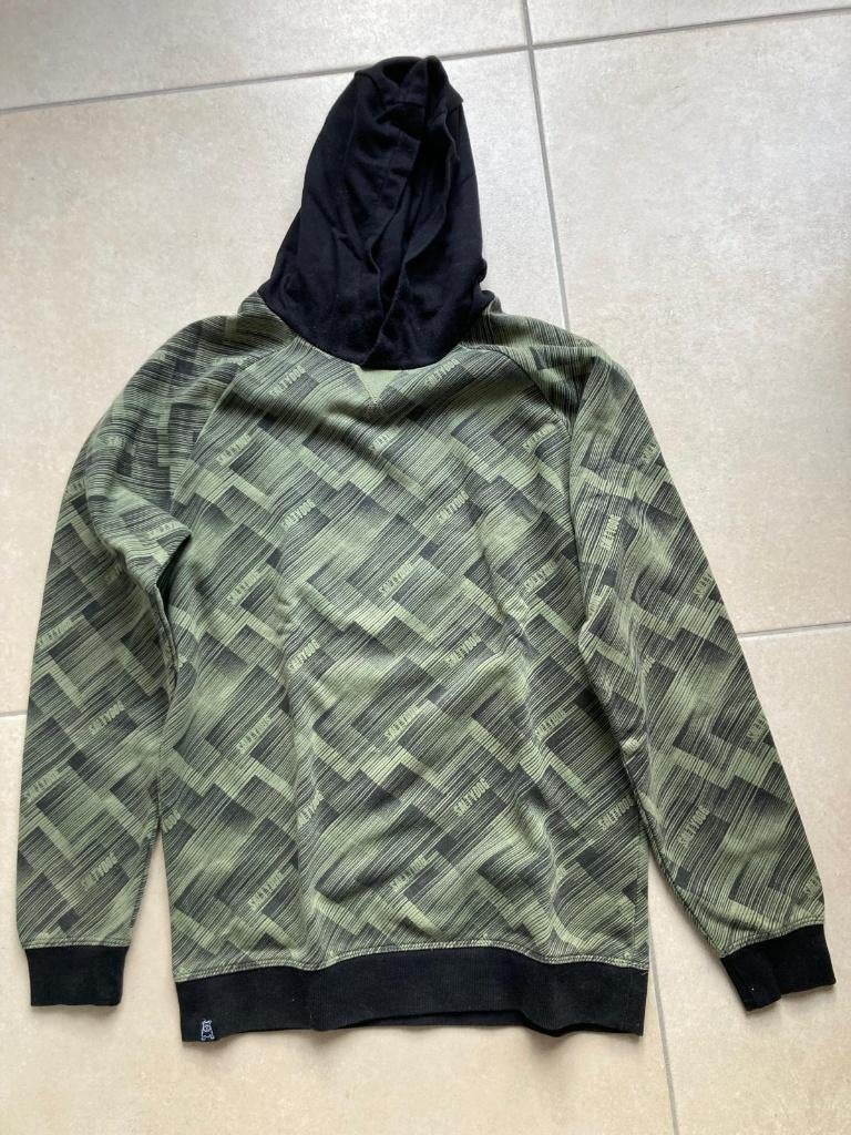 Hoodie Salty Dog 170-176 zwart/groen, Gebruikt, Trui of Vest, Ophalen of Verzenden, Salty Dog