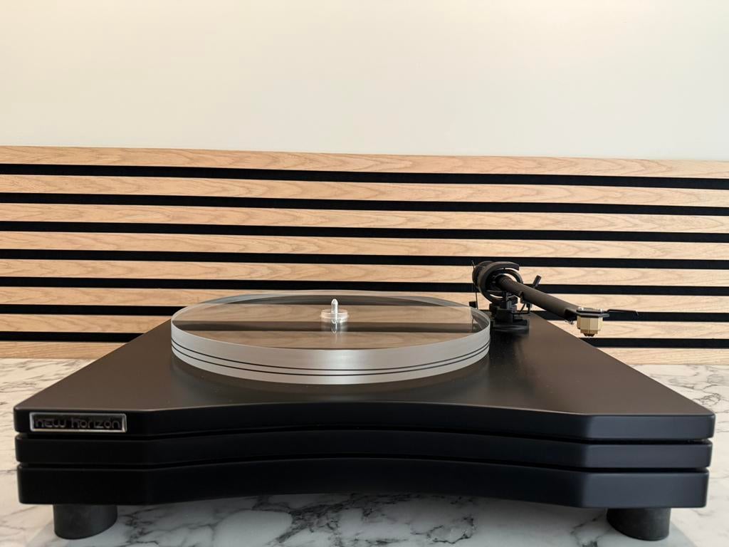 New Horizon GD-3,full options, Denon DL-304, ex-demo, Audio, Tv en Foto, Platenspelers, Contact@vintageaudiobreda.nl, Zo goed als nieuw