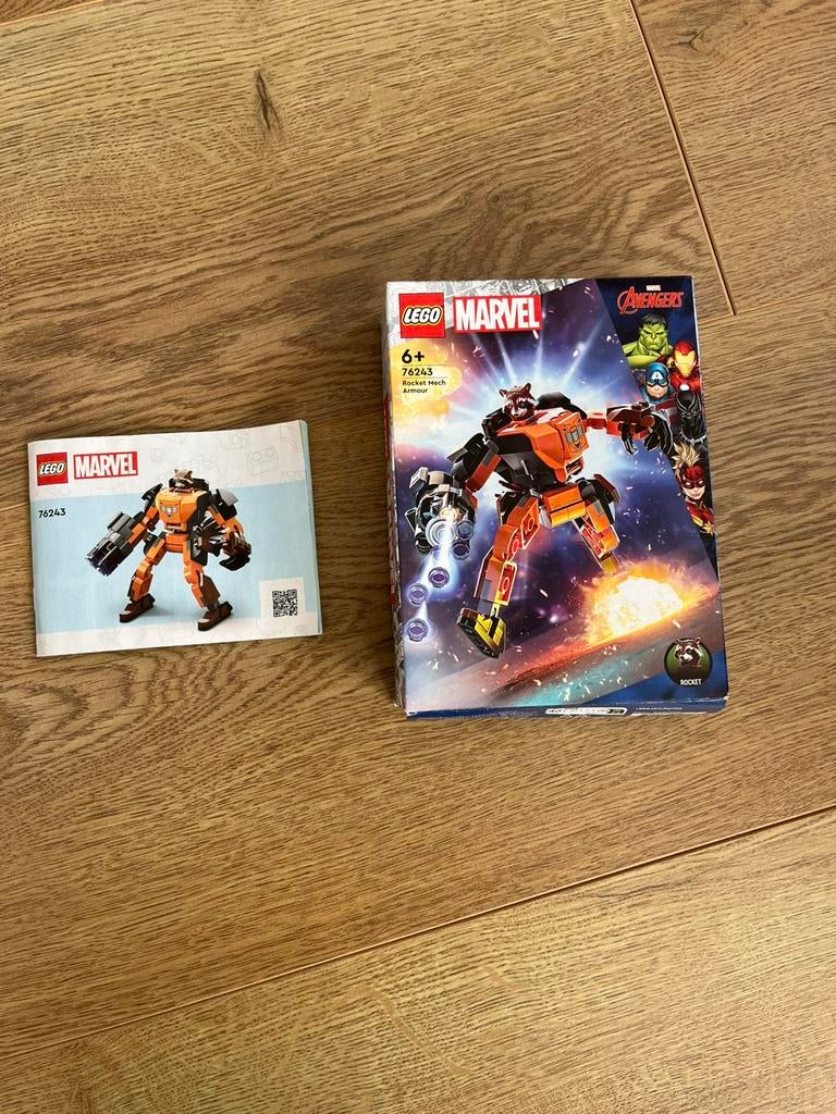 Lego Marvel Rocket Mech Armour 76243, Ophalen, Zo goed als nieuw