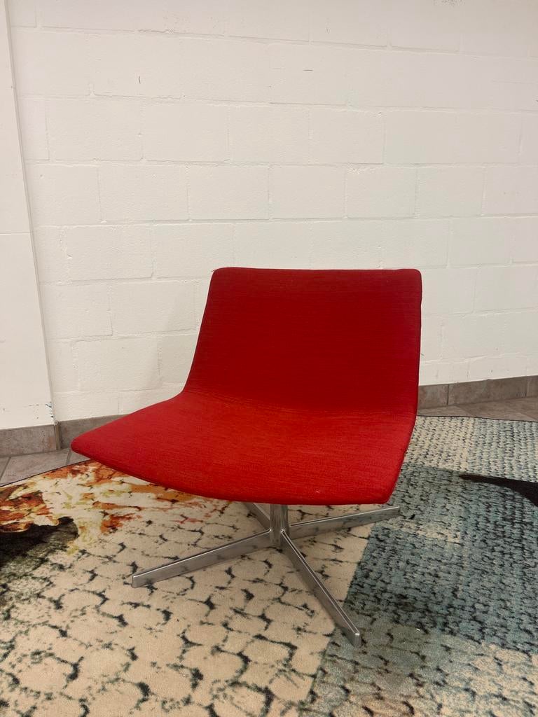 Arper Fauteuil Catifa Palm 60- Rood - Italiaans Design, Ophalen, GNR trading, Minder dan 75 cm, Nijverheidsweg 13