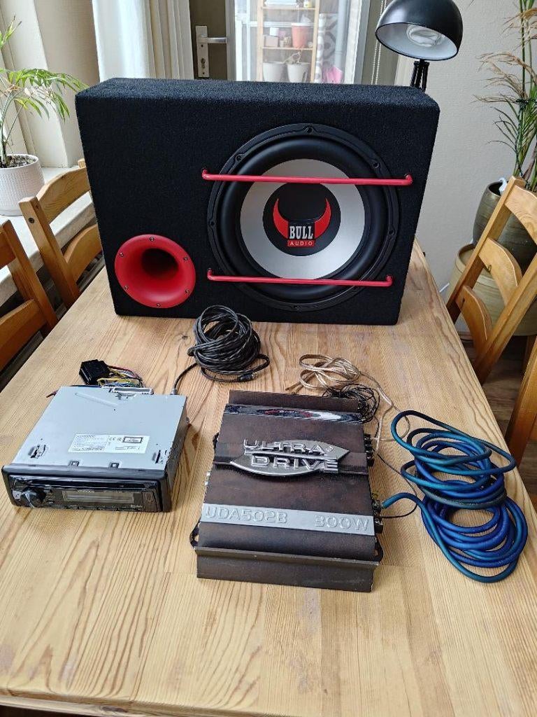 subwoofer "pakket" auto, Auto diversen, Autospeakers, Ophalen, Gebruikt