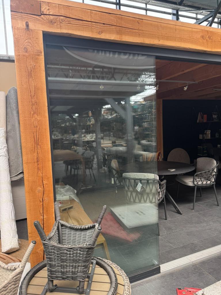 Showmodel Tuinhuis Carpentier - OP = OP, Tuin en Terras, Tuinhuizen, Ophalen, 200 tot 400 cm, Zo goed als nieuw, 500 cm of meer